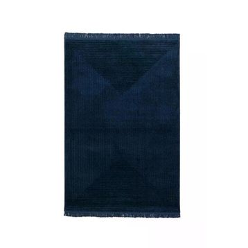 Madame Coco Diane Lacivert 120x170 cm Saçaklı Halı