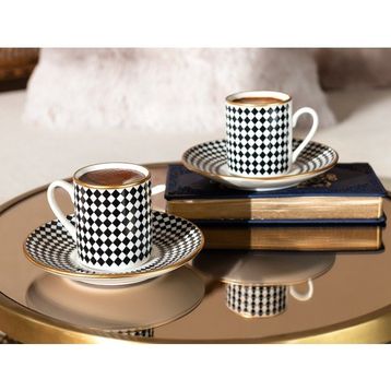 Madame Coco Evorde Bella 2'li Kahve Fincan Seti