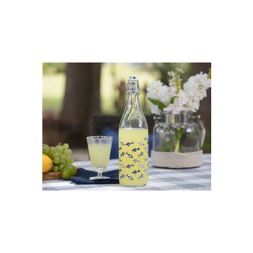 Madame Coco Fish Mavi 1000 ml Su Şişesi