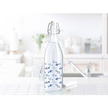 Madame Coco Fish Mavi 1000 ml Su Şişesi