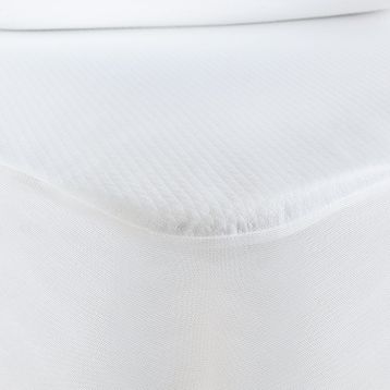 Madame Coco Flore Sıvı Geçirmez Beyaz Fitted Çift Kişilik Yatak Alezi