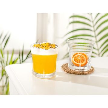 Madame Coco Grace 4'lü 280 ml Kristal Su Bardağı