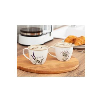 Madame Coco Lavender Plaine 2'li Kupa Seti