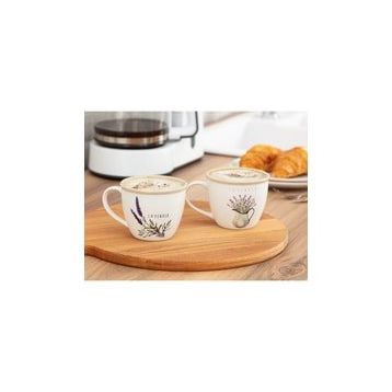 Madame Coco Lavender Plaine 2'li Kupa Seti