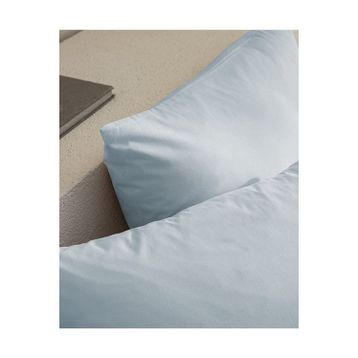 Madame Coco Manon Mavi %100 Pamuk Yastık Kılıfı Seti