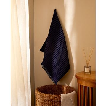 Madame Coco Marlie Lacivert 50x90 CM Yüz Havlusu