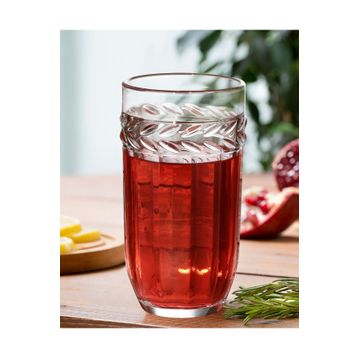 Madame Coco Medeline 350 ml 4'lü Meşrubat Bardağı Seti
