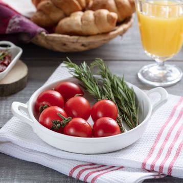 Madame Coco Petit Concept Yuvarlak Kulplu Tabak