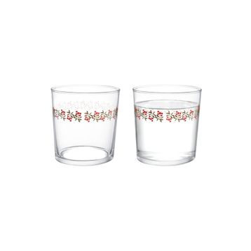 Madame Coco Pierretta Cherry Bloom 4'lü 380 ml Su Bardağı Set