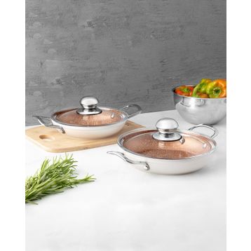 Madame Coco Pro Granite Look 4 Parça Sahan Set