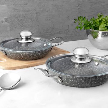 Madame Coco Pro Granite Look 4 Parça Sahan Set