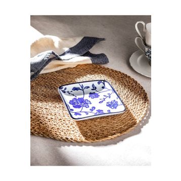 Madame Coco Rêve Bleu Angers New Bone China Kare Tabak