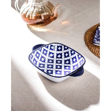 Madame Coco Rêve Bleu Bourges New Bone China Kare Kulplu Tabak