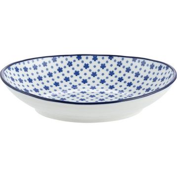 Madame Coco Rêve Bleu Petite 19,5x16,5 cm Mavi Oval Tabak