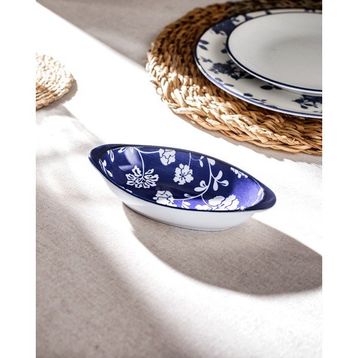 Madame Coco Rêve Bleu Rennes New Bone China Oval Kulplu Tabak
