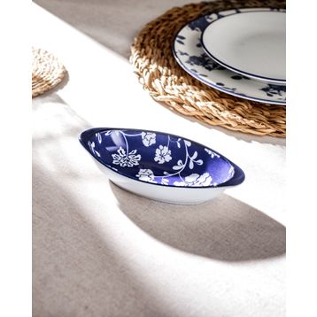 Madame Coco Rêve Bleu Rennes New Bone China Oval Kulplu Tabak