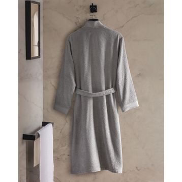 Madame Coco Ryella Kimono Unisex Gri Bornoz