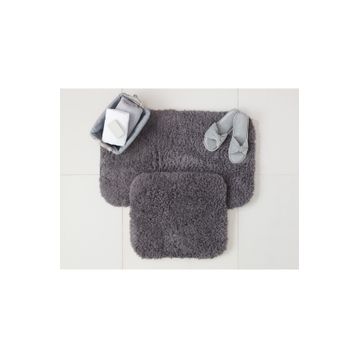 Madame Coco Sheep 2'li Antrasit Banyo Paspas