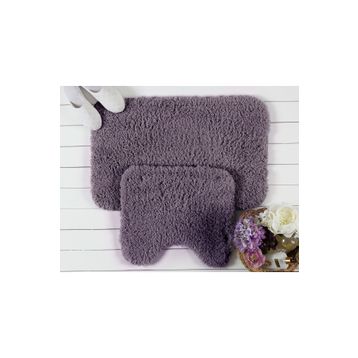 Madame Coco Sheep Koyu Mürdüm Banyo Paspası