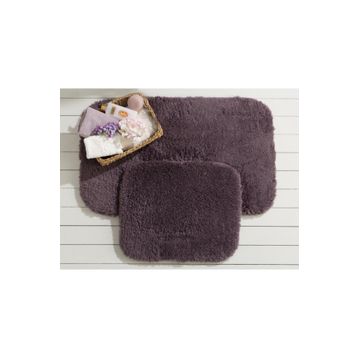 Madame Coco Sheep Koyu Mürdüm Banyo Paspası