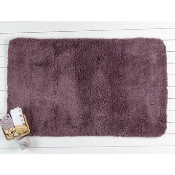 Madame Coco Sheep Koyu Mürdüm Banyo Paspası