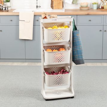 Madame Coco Stains 3 Katlı Organizer Raf