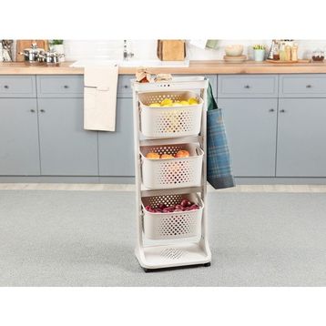 Madame Coco Stains 3 Katlı Organizer Raf