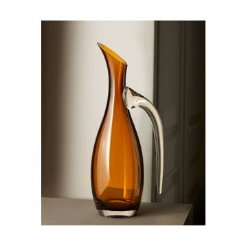 Madame Coco Trouville El Yapımı Kulplu Cam Karaf - 1400 ml - Altın