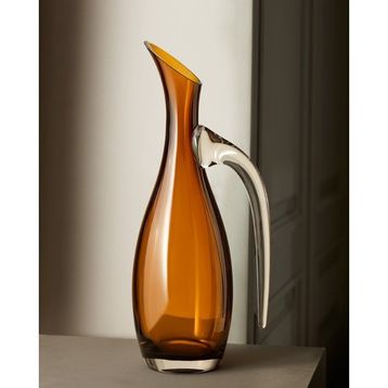 Madame Coco Trouville El Yapımı Kulplu Cam Karaf - 1400 ml - Altın