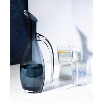 Madame Coco Trouville El Yapımı Kulplu Cam Karaf - 1400 ml - Altın