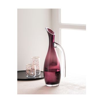 Madame Coco Trouville El Yapımı Kulplu Cam Karaf - 1400 ml - Altın