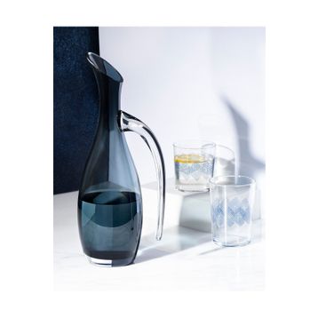 Madame Coco Trouville El Yapımı Kulplu Cam Karaf - 1400 ml - Altın