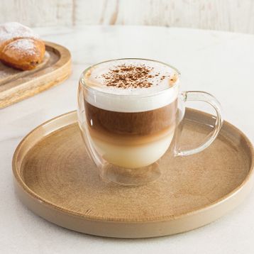 Madame Coco Valentano 240 ml Tekli Çift Camlı Bardak