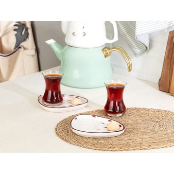 Madame Coco Vıe Rouge Graine 4'lü Çay Seti