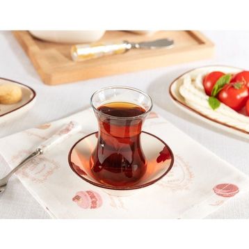 Madame Coco Vie Rouge Oiseau 10 cm Çay Tabağı