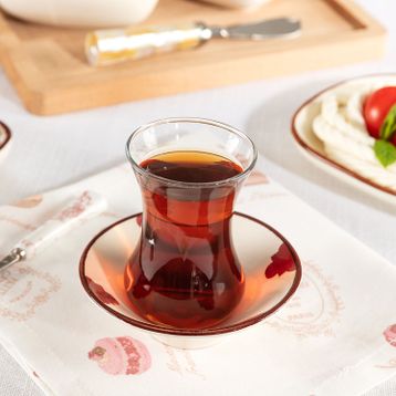 Madame Coco Vie Rouge Oiseau 10 cm Çay Tabağı