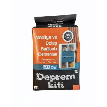 Made 56 Pr Deprem Kiti Mobilya Dolap Sabitleme Set