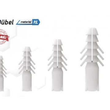Made 6 mm 100 Adet Plastik Dubel