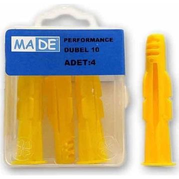 Made 8 mm 6 Adet Performance Dübel