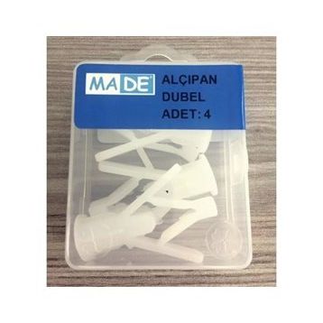 Made Alçıpan 4'lü ST-13 Dübel