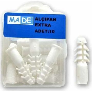 Made Alçıpan Extra 8 mm 10'lu Dübel