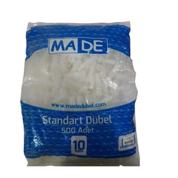 Made Standart Beyaz 10 mm Dübel