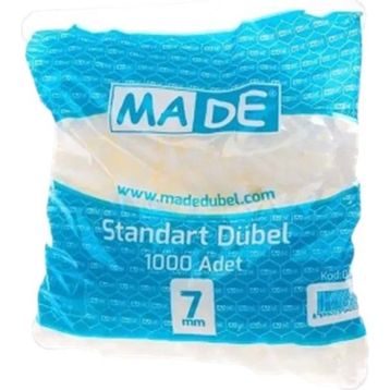 Made Standart Beyaz 7 mm Dübel