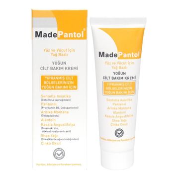 Madepantol Yağ Bazlı Yoğun Cilt Bakım Kremi 50 ml - Yüz ve Vücut