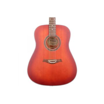 Madison MAG-41M-TRD Trans Red Akustik Gitar