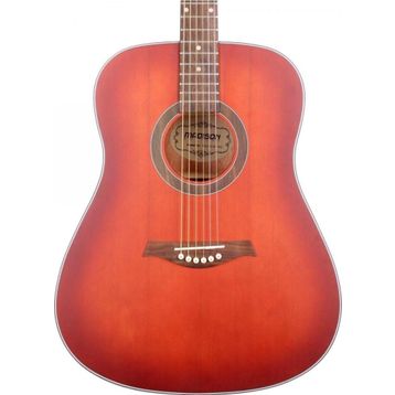 Madison MAG-41M-TRD Trans Red Akustik Gitar