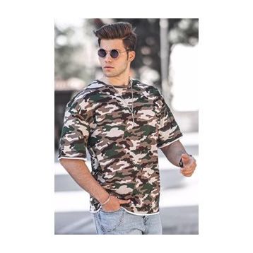 Madmext 14983 Camel Erkek Sweatshirt