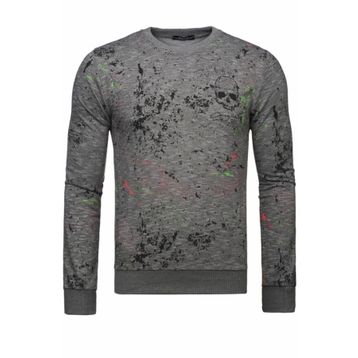 Madmext 1677 Antrasit Erkek Sweatshirt
