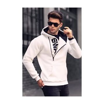 Madmext 1767 Siyah Erkek Sweatshirt