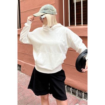 Madmext 2207 Füme Erkek Sweatshirt